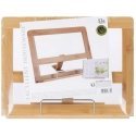 Excellent Houseware Bamboo Book Stand Excellent Houseware Bamboo Book Stand