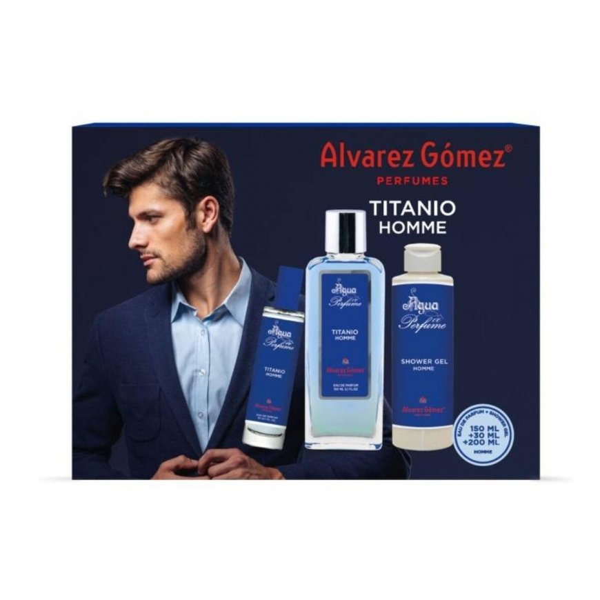 Alvarez Gómez Alv Gomez Agua De Perfume Homme EDP 150ml Titanium Sets