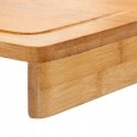 Secret De Gourmet Bamboo Bamboo board, cutting board - 2 in 1, with rim, 45 x 34.3 x 5 cm Secret De Gourmet Bamboo Bamboo board, cutting board - 2 in 1, with rim, 45 x 34.3 x 5 cm