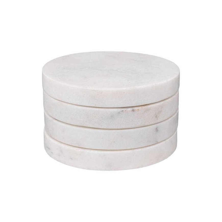 PIECES CUP STRAPS MARBLE, Ø 10 cm, 4 pcs. – 3