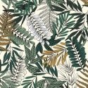 Cotton TROPIK cotton bedding set, leaf motif, 240 x 220 cm