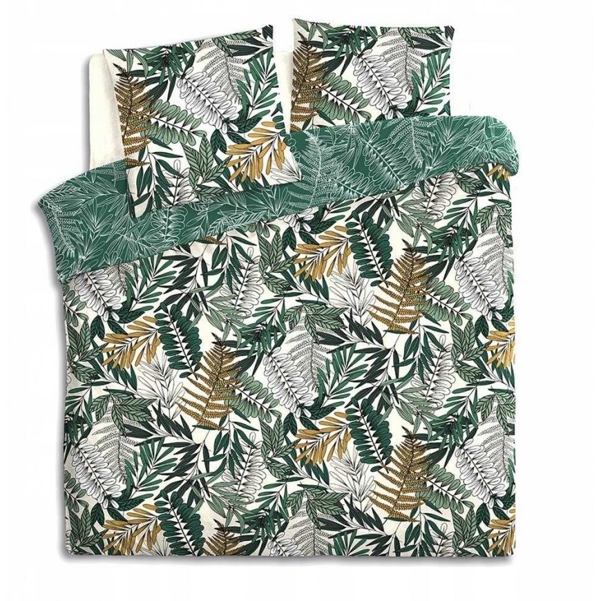 Cotton TROPIK cotton bedding set, leaf motif, 240 x 220 cm – 4