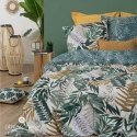 Cotton TROPIK cotton bedding set, leaf motif, 240 x 220 cm
