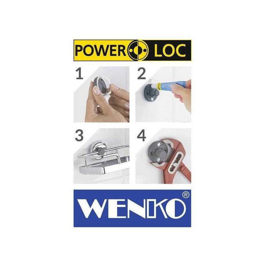 Power-Loc-liittimet, adapteri - pohja Premium- ja Classic-sarjoille, WENKO – 2