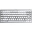 Logitech MX Mini Mechanical for Mac klaviatūra Biuras „Bluetooth“ QWERTZ Vokiečių Pilka, Balta Logitech MX Mini Mechanical for Mac klaviatūra Biuras „Bluetooth“ QWERTZ Vokiečių Pilka, Balta