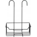Bathroom shelf hanging on shower faucet CADDY MILO, black, WENKO Bathroom shelf hanging on shower faucet CADDY MILO, black, WENKO