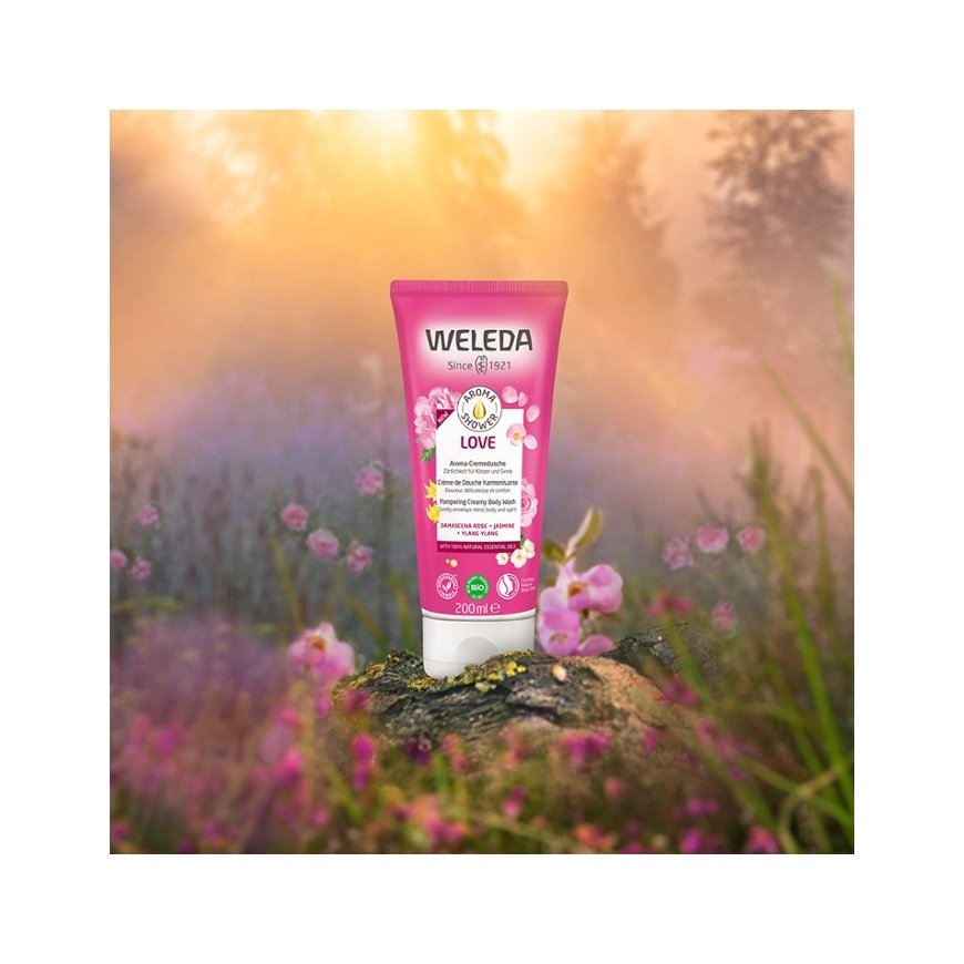 Weleda Aroma Shower LOVE 200 ml Shower gel Unisex Body – 3