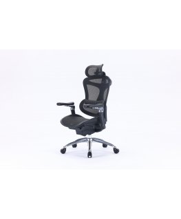Sihoo Doro C300 -ergonominen toimistotuoli, musta