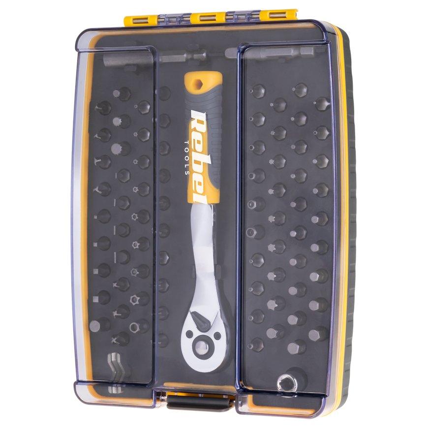 Ratchet wrench + 80-bit Rebel set – 3