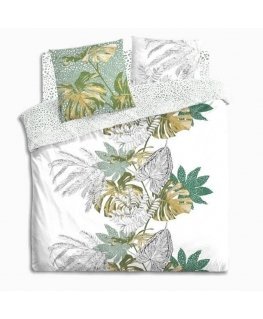 Cotton Medvilninis patalynės komplektas 2 asmenims MONSTERA, 240x220 cm
