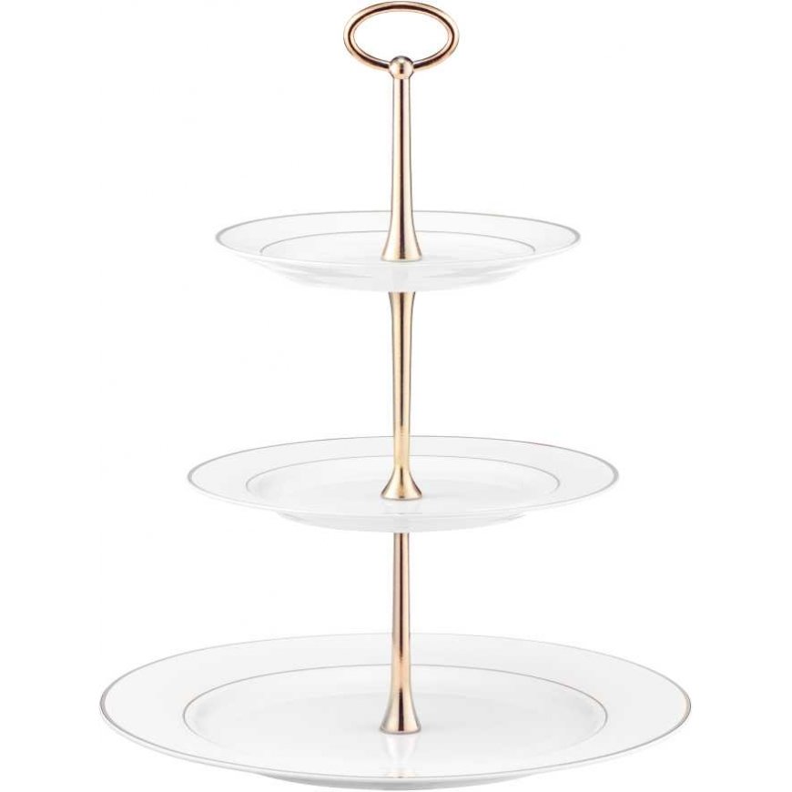 Cake trzypoziomowa Aura Gold AMBITION