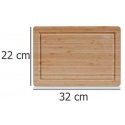 ZELLER - Leikkuulauta, 32x22x1,6 cm ZELLER - Leikkuulauta, 32x22x1,6 cm