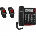 amplicomms BigTel 50 Alarm Plus Notrufarmband Duo dunkelgrau amplicomms BigTel 50 Alarm Plus Notrufarmband Duo dunkelgrau