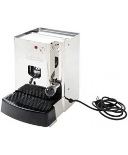 Coffee machine La Piccola espresso machine for ESE pods Sara Classic stainless steel