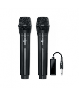 Muse | Pack 2 Wireless Microphones | MC-50 WI | Black