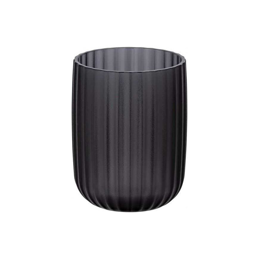 Toothbrush cup AGROPOLI, gray, WENKO