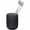Toothbrush cup AGROPOLI, gray, WENKO