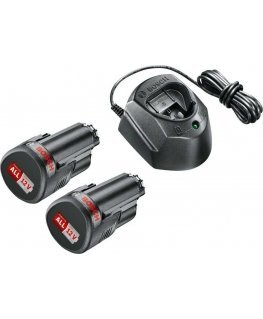 Akumuliatorius Bosch StarterSet PBA 12V 12 V 2x1,5 Ah + pakrovėjas GAL 1210 CV