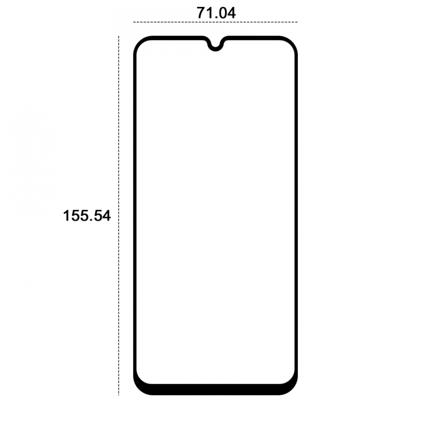 Telforceone Etteri apsauginis stiklas 9D Samsung Galaxy A25 5G (global) – 3