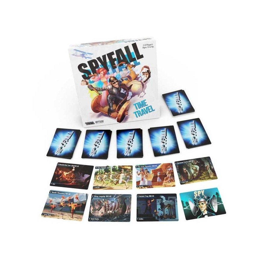 Cryptozoic Entertainment Spyfall: Time Travel – 3