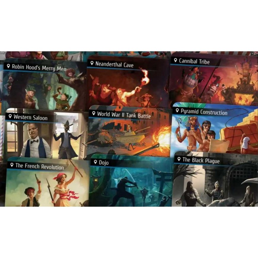 Cryptozoic Entertainment Spyfall: Time Travel – 4