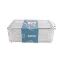 Nordic Quality 2360037 pārtikas uzglabāšanas konteiners Taisnleņķa Komplekts Caurspīdīgs 7 pcs Nordic Quality 2360037 pārtikas uzglabāšanas konteiners Taisnleņķa Komplekts Caurspīdīgs 7 pcs