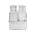 Nordic Quality 2360037 pārtikas uzglabāšanas konteiners Taisnleņķa Komplekts Caurspīdīgs 7 pcs Nordic Quality 2360037 pārtikas uzglabāšanas konteiners Taisnleņķa Komplekts Caurspīdīgs 7 pcs