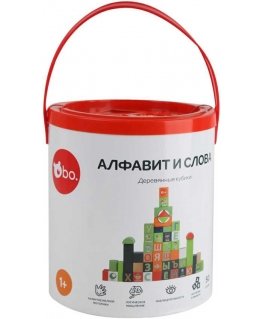 boo. Puuharkot "Aakkoset ja sanat" (venäjäksi)