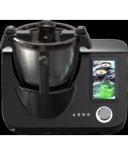 Aeno Smart Cooking Robot CR1S food processor: 3.5 l bowl, 8 automatic programs, 12 speeds, 1000 W (heating power), 600 W (motor 