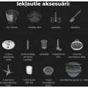 Aeno Smart Cooking Robot CR1S monitoimikone: 3,5 l kulho, 8 automaattiohjelmaa, 12 nopeutta, 1000 W (lämmitysteho), 600 W (moott Aeno Smart Cooking Robot CR1S monitoimikone: 3,5 l kulho, 8 automaattiohjelmaa, 12 nopeutta, 1000 W (lämmitysteho), 600 W (moott