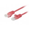 PATCHCORD KAT.5E UTP 1M CZERWONY FLUKE PASSED LANBERG 10-PACK PATCHCORD KAT.5E UTP 1M CZERWONY FLUKE PASSED LANBERG 10-PACK