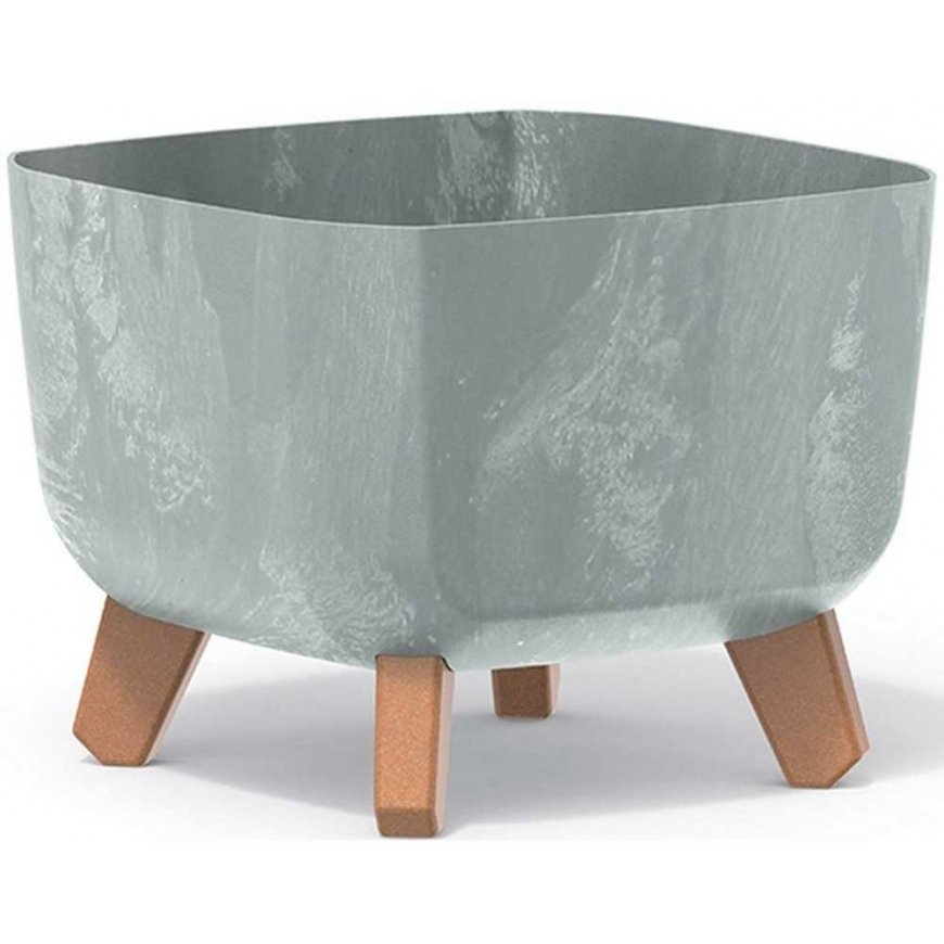 Prosperplast GRACIA SQUARE BETONI EFFECT KUKARUKKU 24x24cm – 4