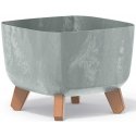 Prosperplast GRACIA SQUARE BETONI EFFECT KUKARUKKU 24x24cm Prosperplast GRACIA SQUARE BETONI EFFECT KUKARUKKU 24x24cm