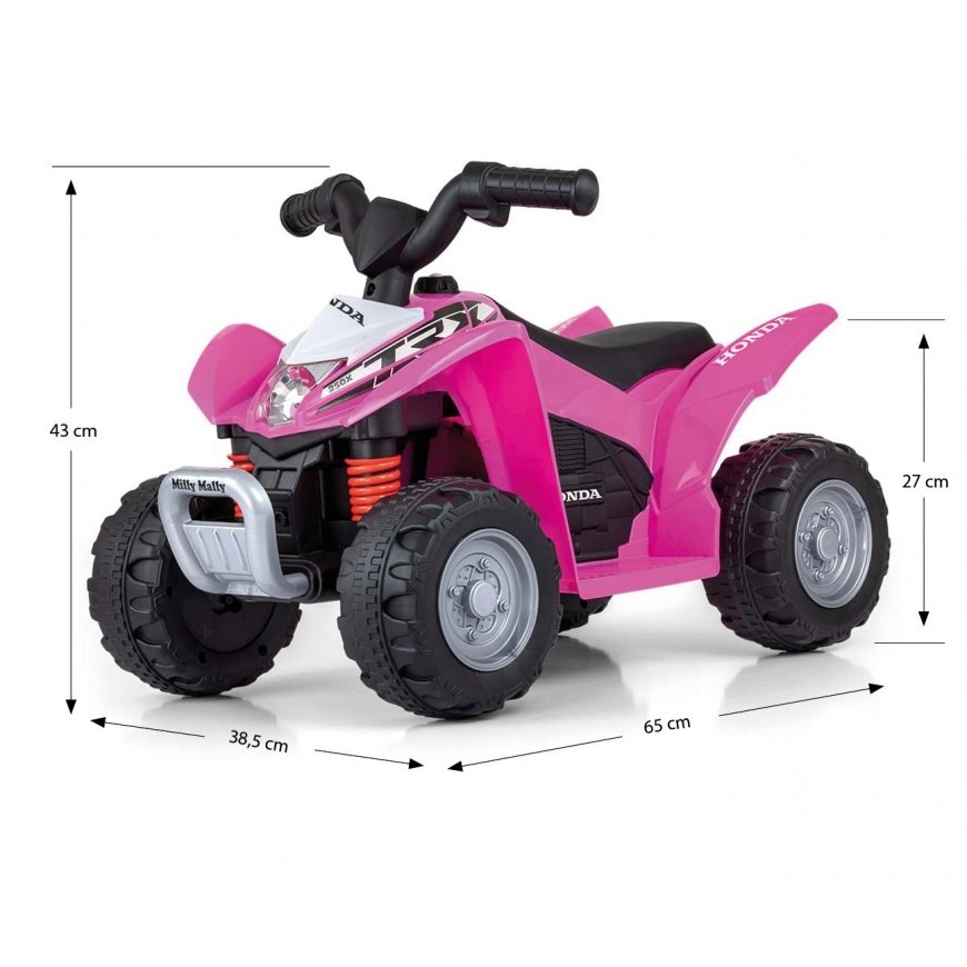 Milly Mally Battery Chassis Quad HONDA ATV Pink – 5
