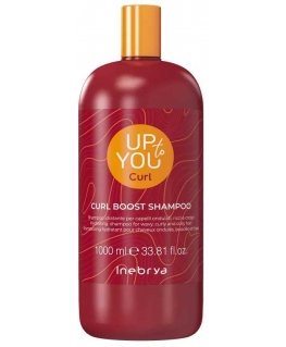 Inebrya Up To You Curl kosteuttava shampoo aaltoileville ja kiharille hiuksille 1000ml