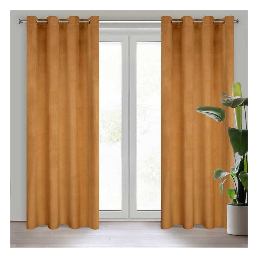 Eurofirany D91/G/DEW/HONEY 140X250 TRANSL.