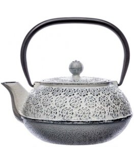 Secret De Gourmet Cast Iron Teapot, Professional Teapot, Keeps Heat for a Long Time - 1 Liter ...