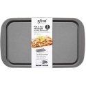 Hygienic glass food storage container 29 x 18 cm with airtight lid RECT GLASS MOLD Hygienic glass food storage container 29 x 18 cm with airtight lid RECT GLASS MOLD