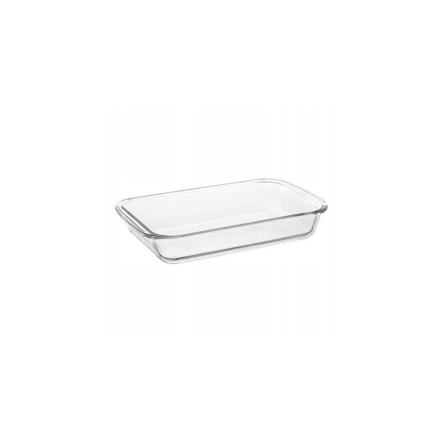 Hygienic glass food storage container 29 x 18 cm with airtight lid RECT GLASS MOLD – 5