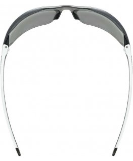 Lasit Uvex rinnastaa valkoisen matta/peilihopeaan