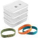 Zwilling 36801-322-0 Vakuum Lunchboxset Dydis L flach 6-teilig aus Kunststoff