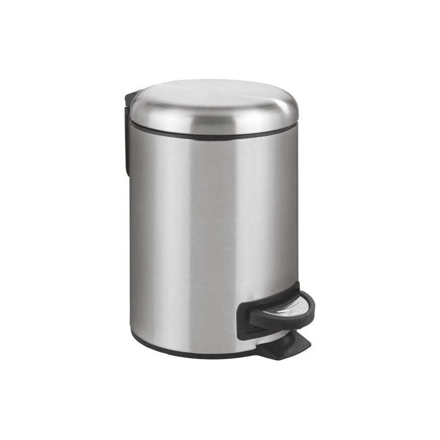 Nerūdijantis plienas waste bin LEMAN, Easy Close, 3 l, WENKO