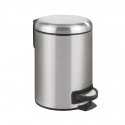Stainless steel waste bin LEMAN, Easy Close, 3 l, WENKO Stainless steel waste bin LEMAN, Easy Close, 3 l, WENKO