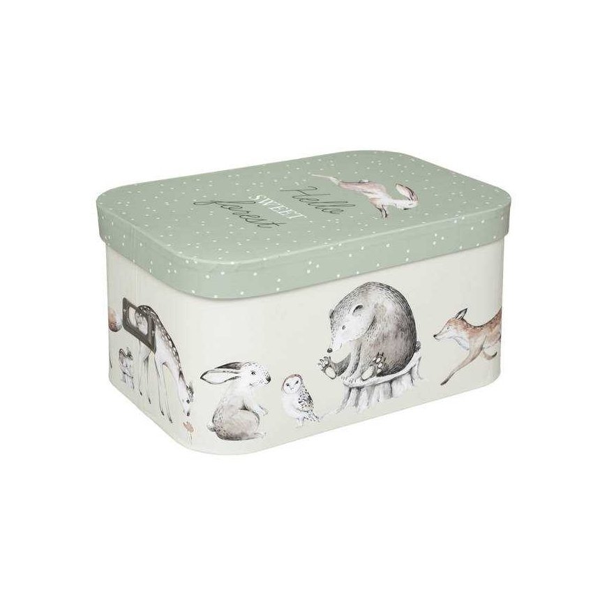 Atmosphera PIECES Decorative boxes with lid Forest Friends, 3 pcs. – 5
