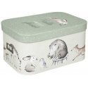 Atmosphera PIECES Dekoratyvinės dėžutės su dangteliu Forest Friends, 3 vnt