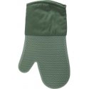 Cotton Silicone and cotton oven mitt