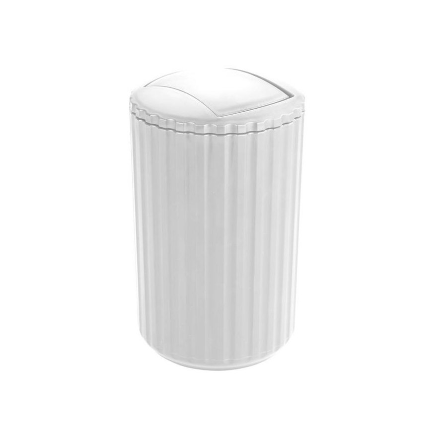 Allstar Waste bin, Swing, white, 3l, WENKO