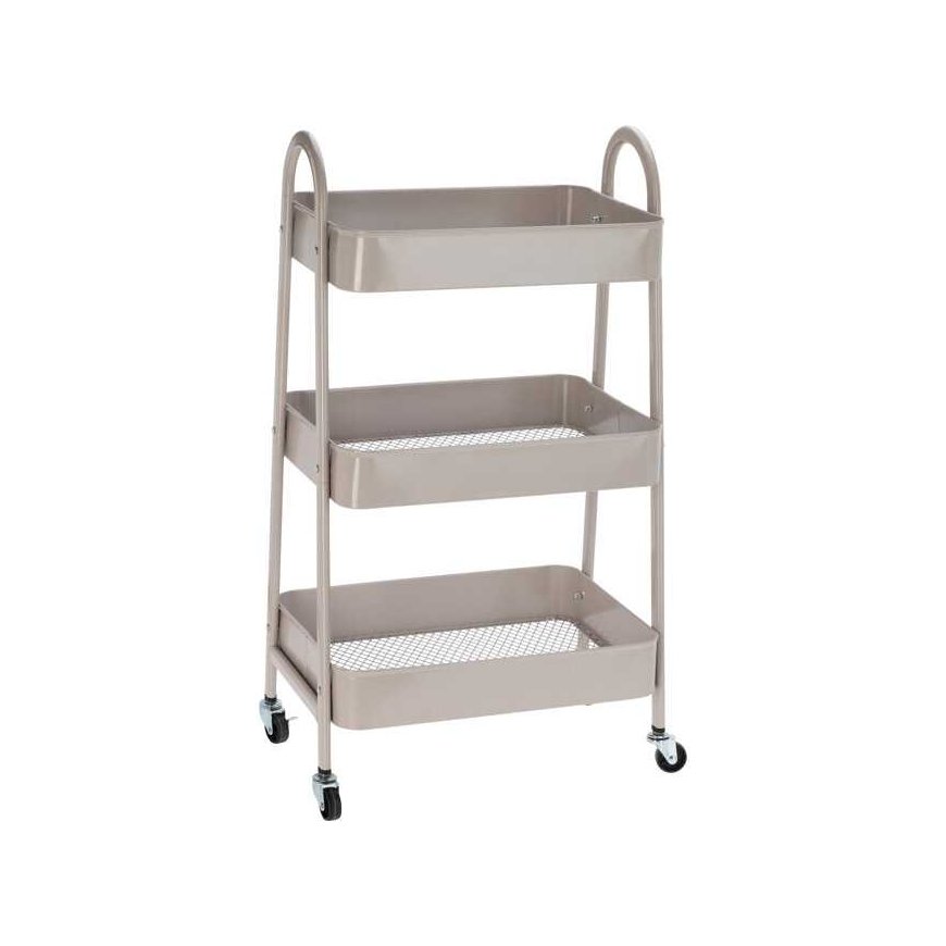 Mondex Kitchen trolley on wheels, 3 tiers