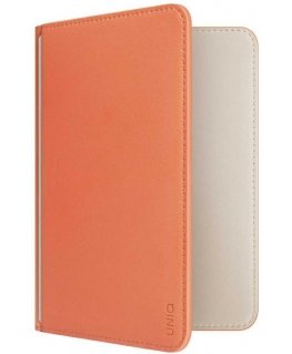 UNIQ Belmont RFID blocking passport case terracotta ivory