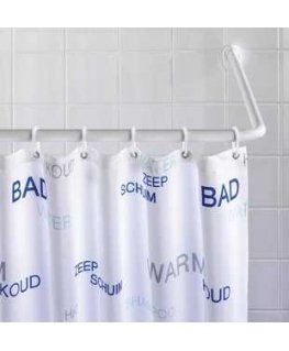 Universal corner for shower curtain, WENKO
